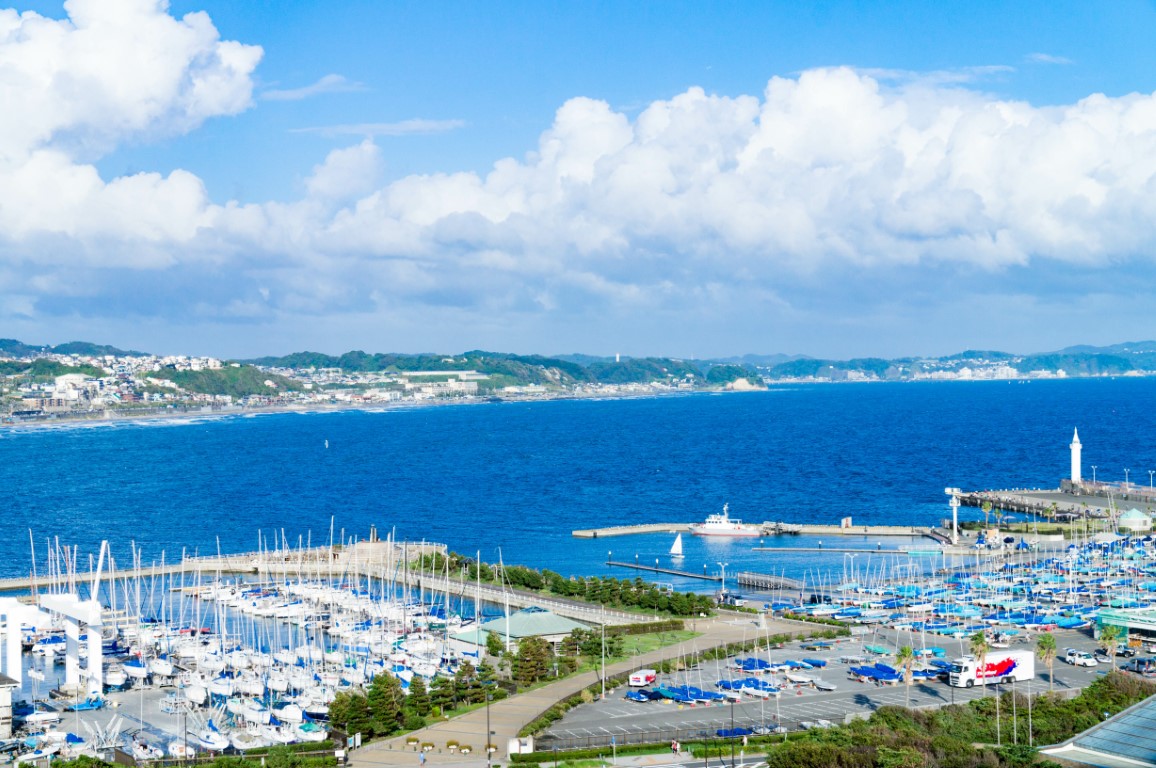 yacht harbor japan